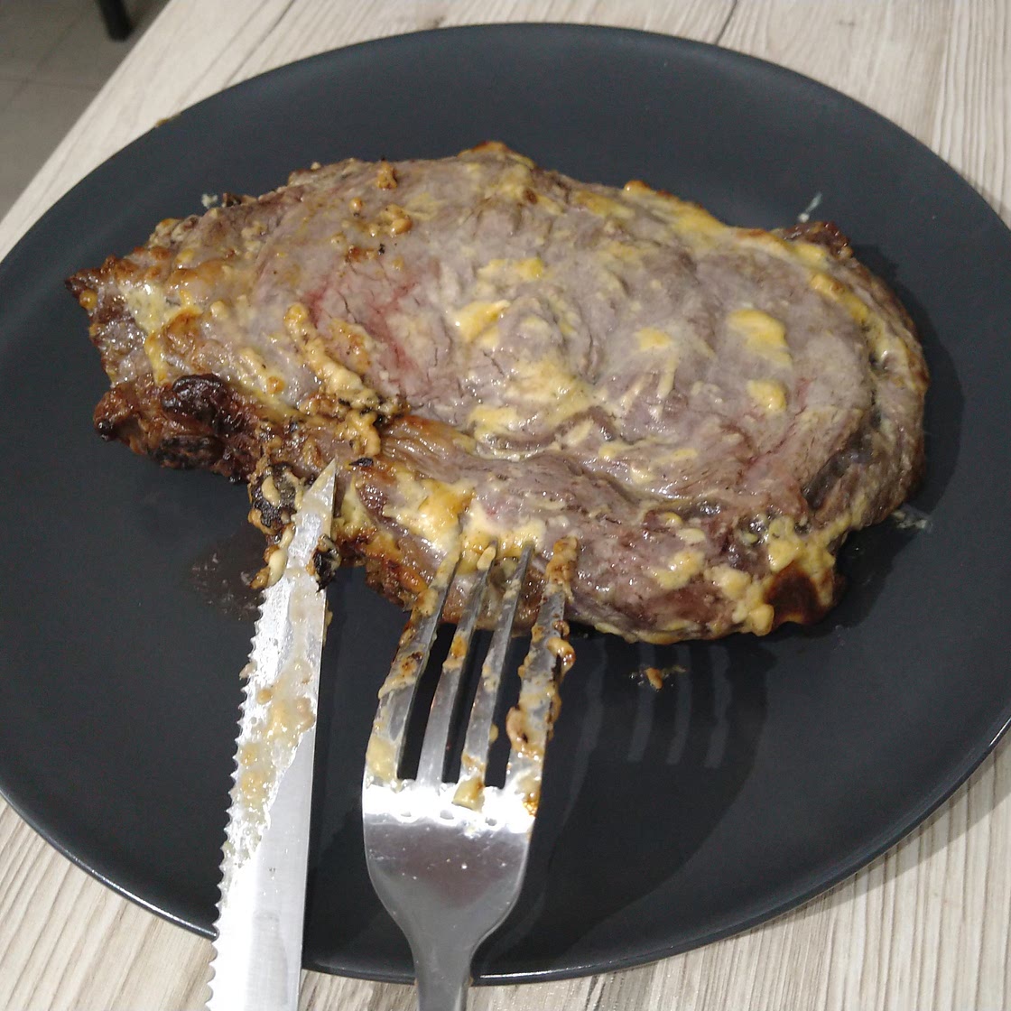 Bœuf
Entrecôte à la moutarde