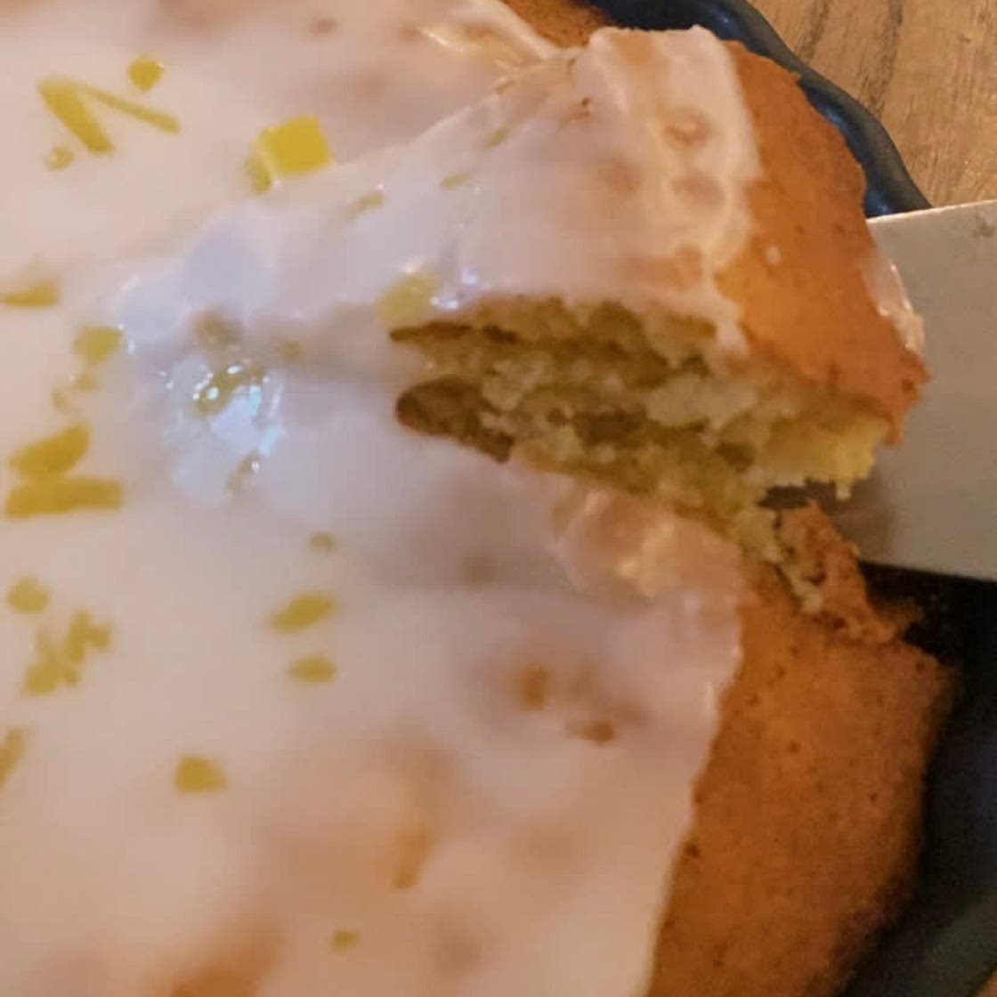 Lemon brownie