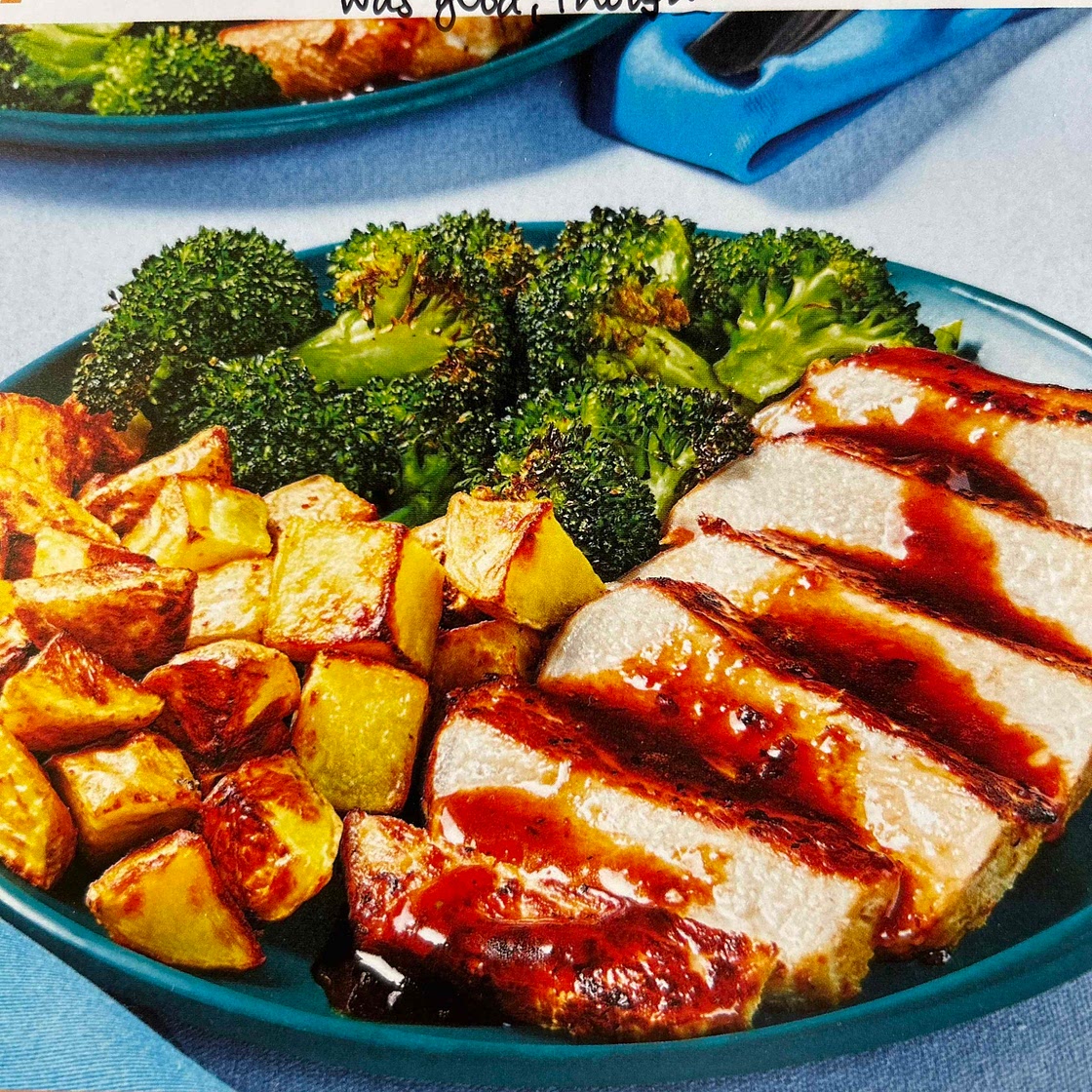 Honey chipotle pork chops
