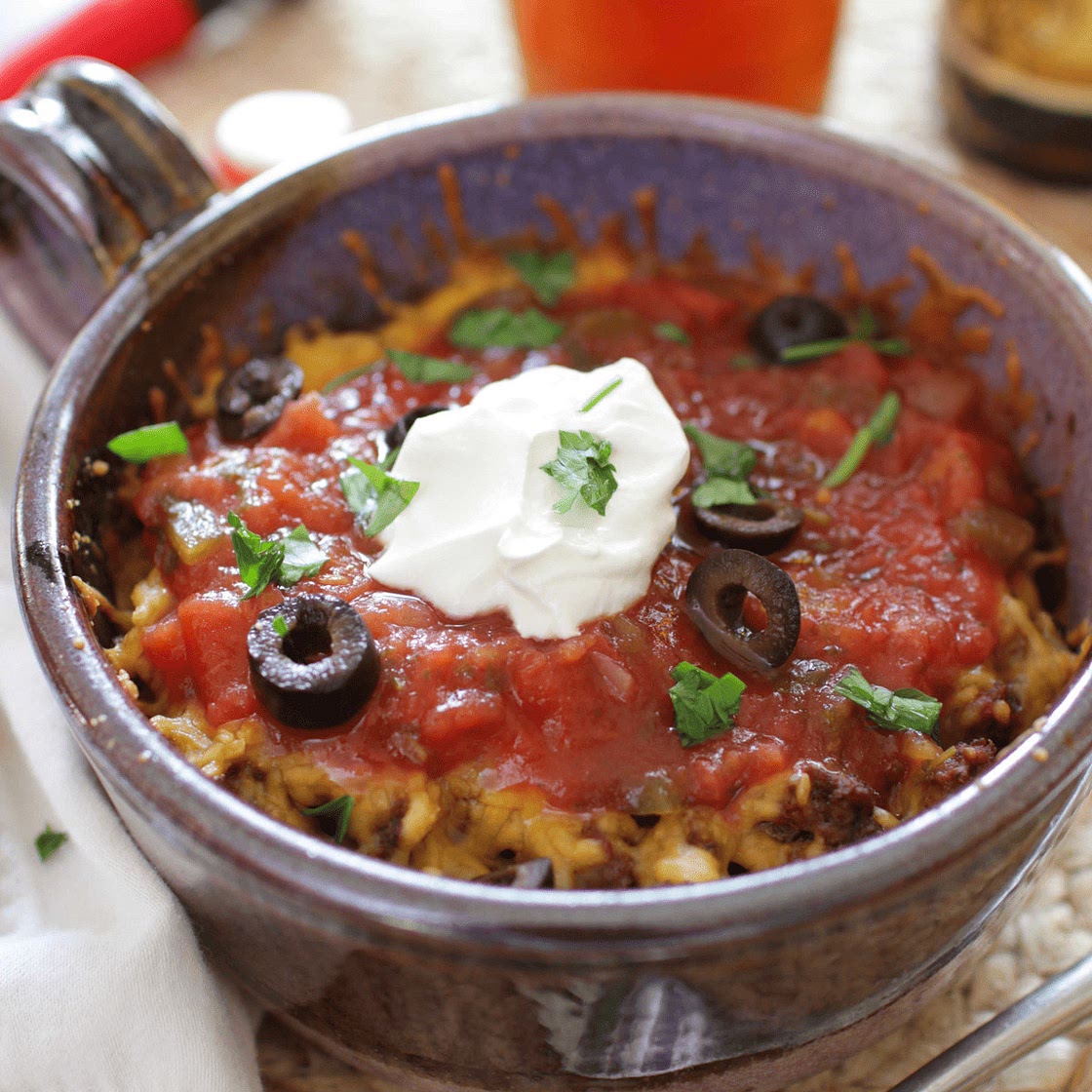 Taco Casserole For One