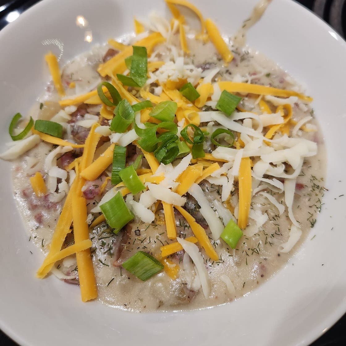 Crockpot Loaded Baked Potato Soup