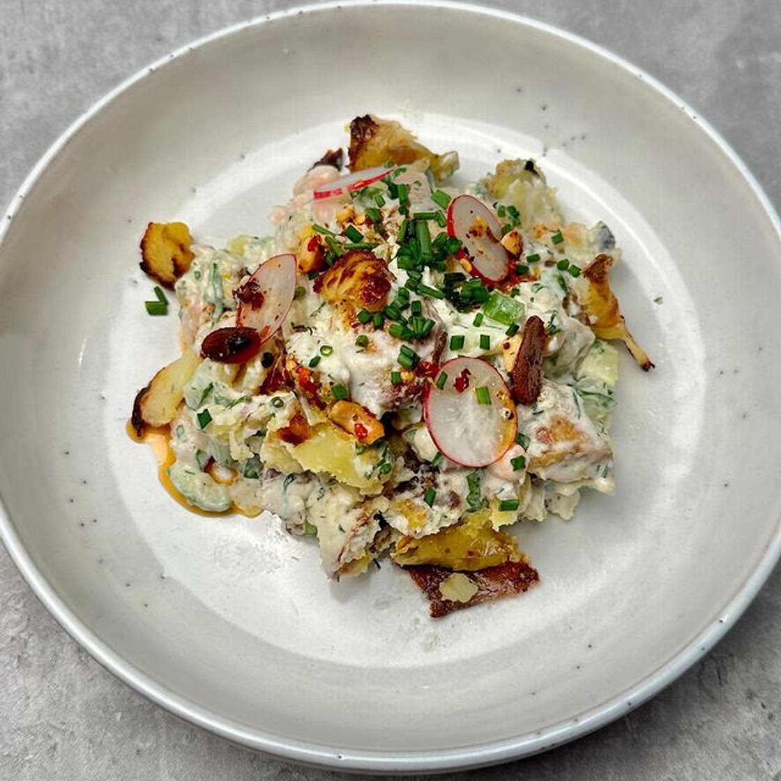 Crispy Potato Salad 🥔🥗
