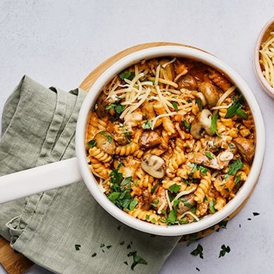 One-Pot-Pasta mit Hackfleisch