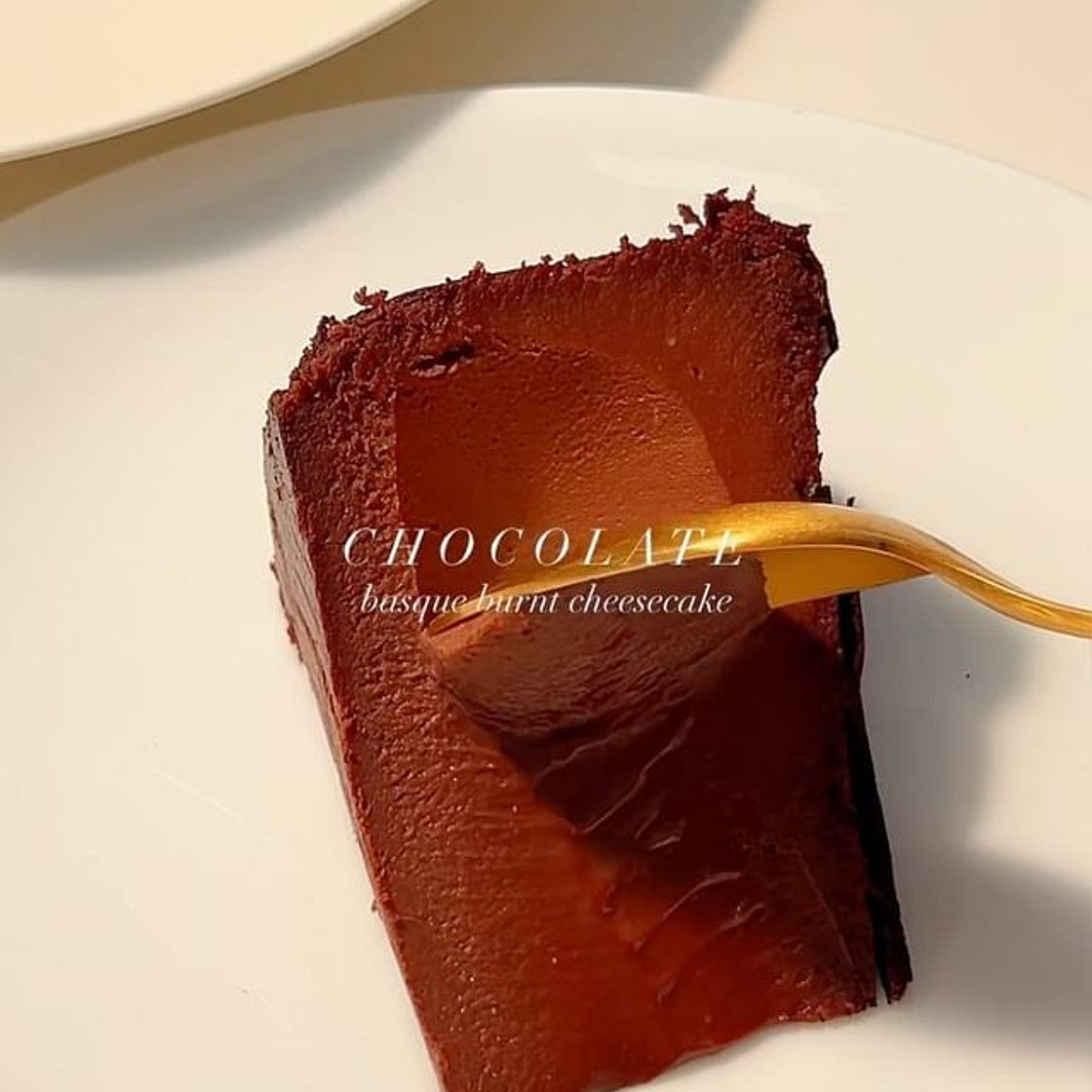 Chocolate Basque Cheesecake❣️