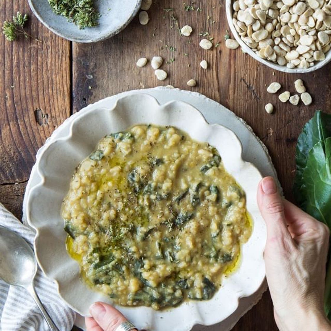 Zuppa fave e biete