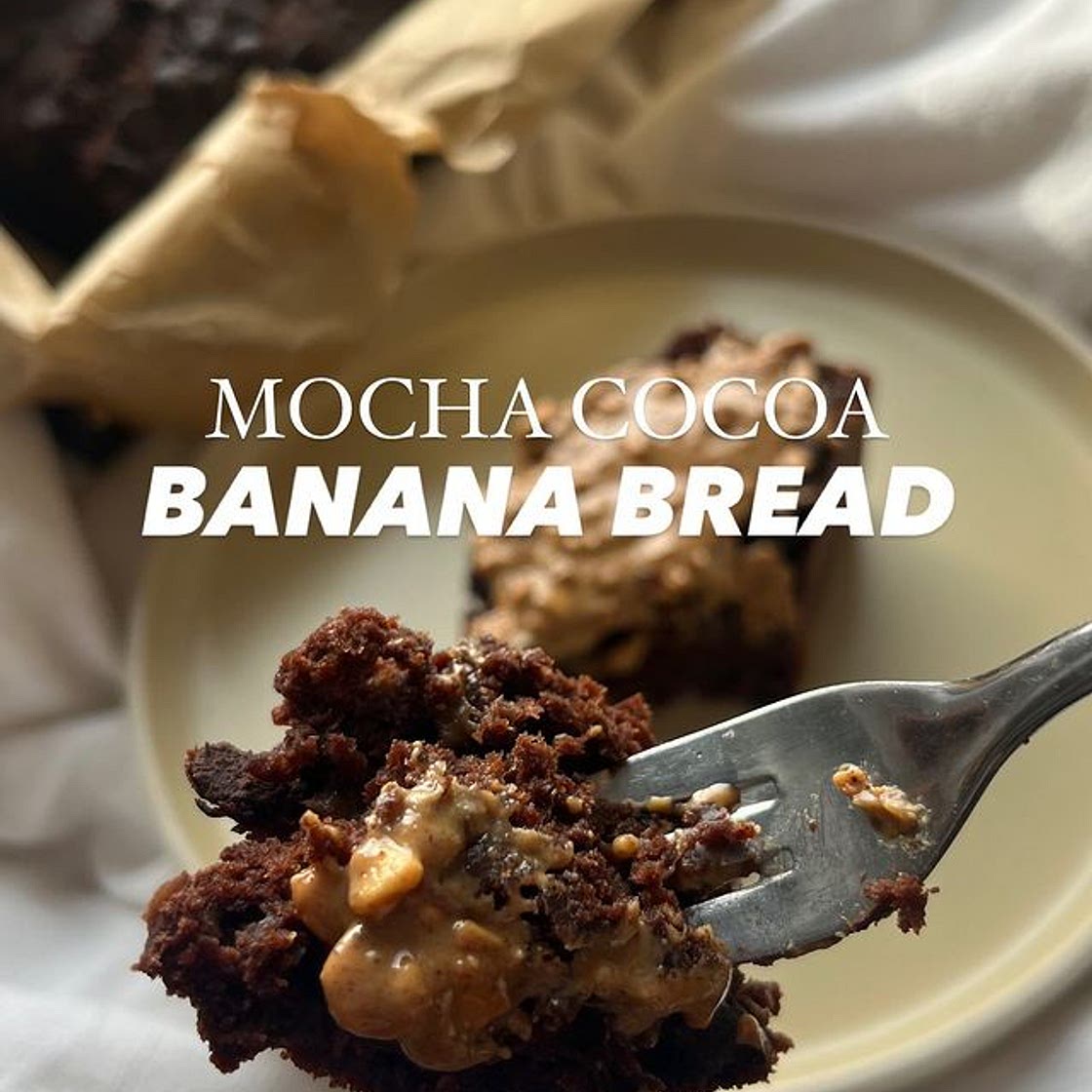MOCHA COCOA BANANA BREAD 🌞