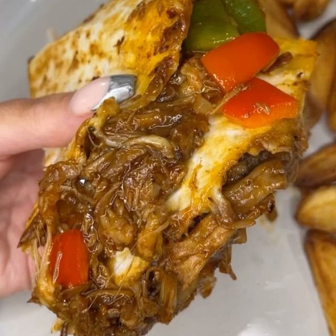 BBQ Pulled Pork Quesadillas