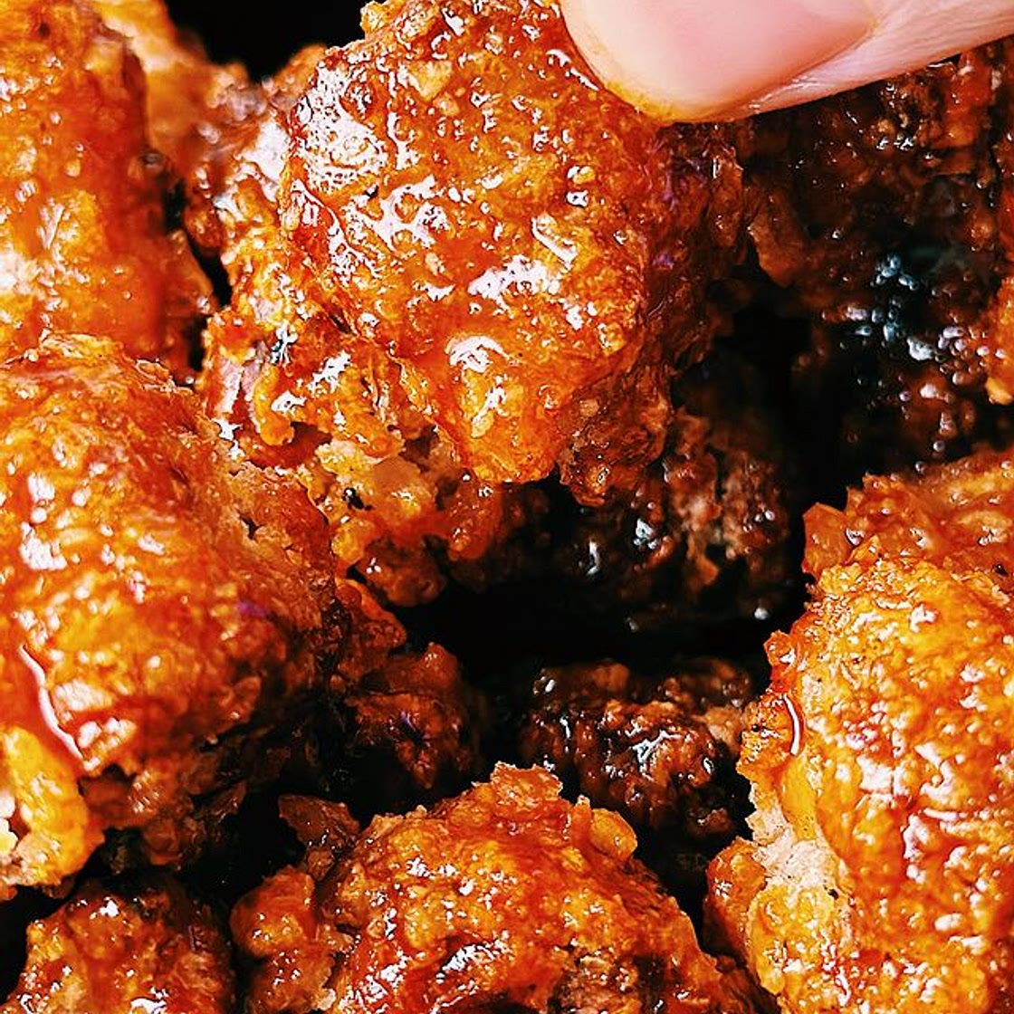 GOCHUJANG HONEY TEMPEH NUGGETS 