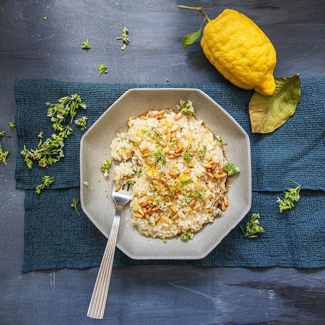 Risotto al limone