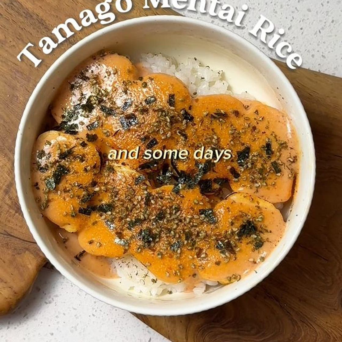 Tamago Mentai Mayo Rice
