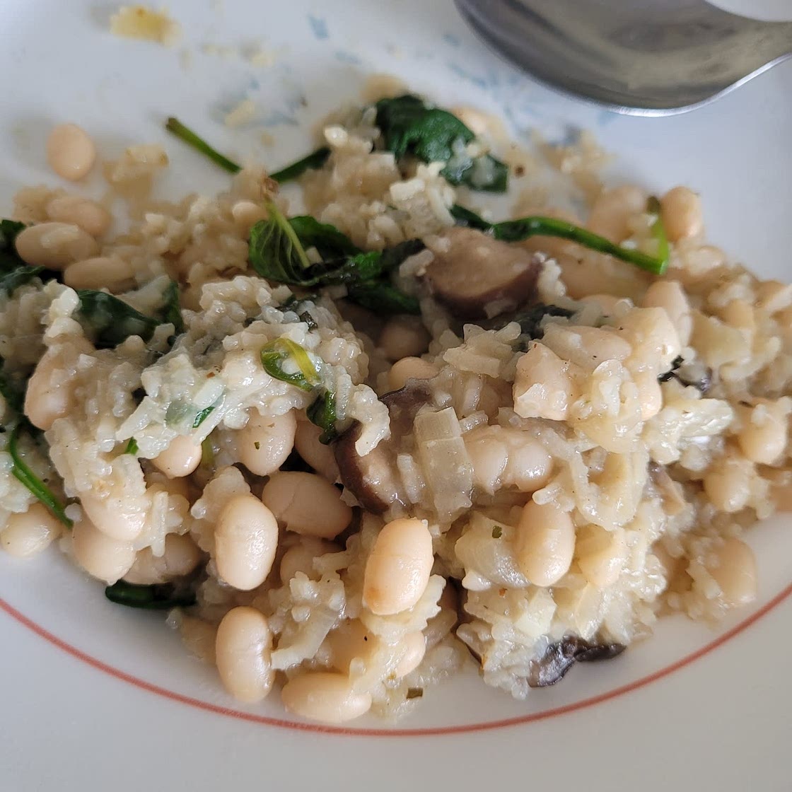Creamy Vegan Mushroom Risotto