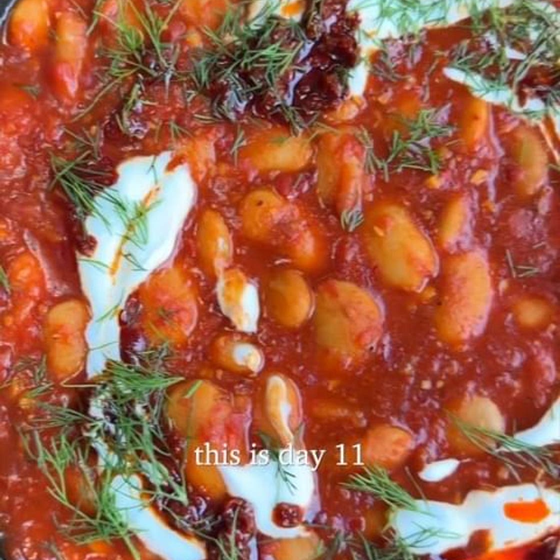 HARISSA BUTTER BEANS
