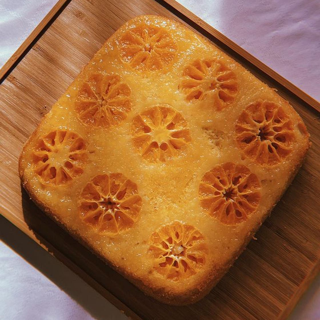 Torta rovesciata di mandarini