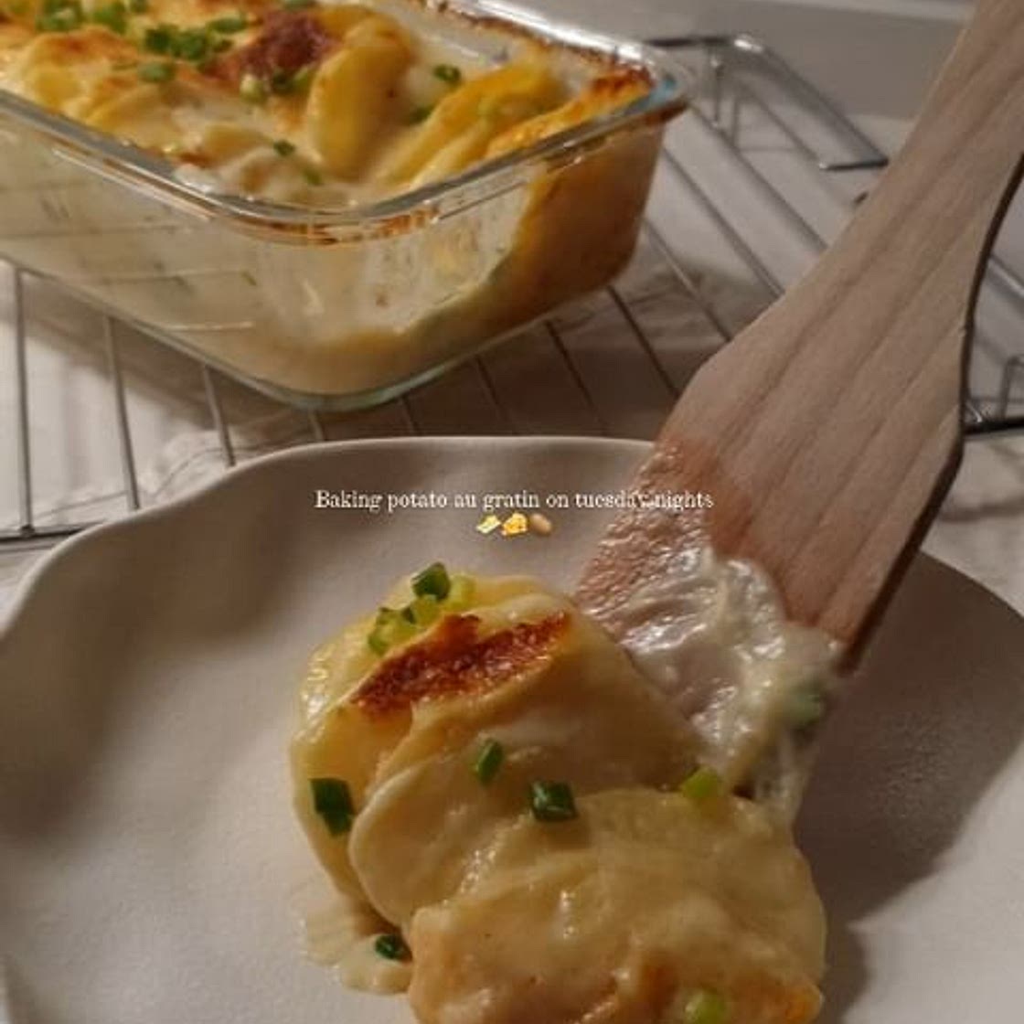 Potato au gratin