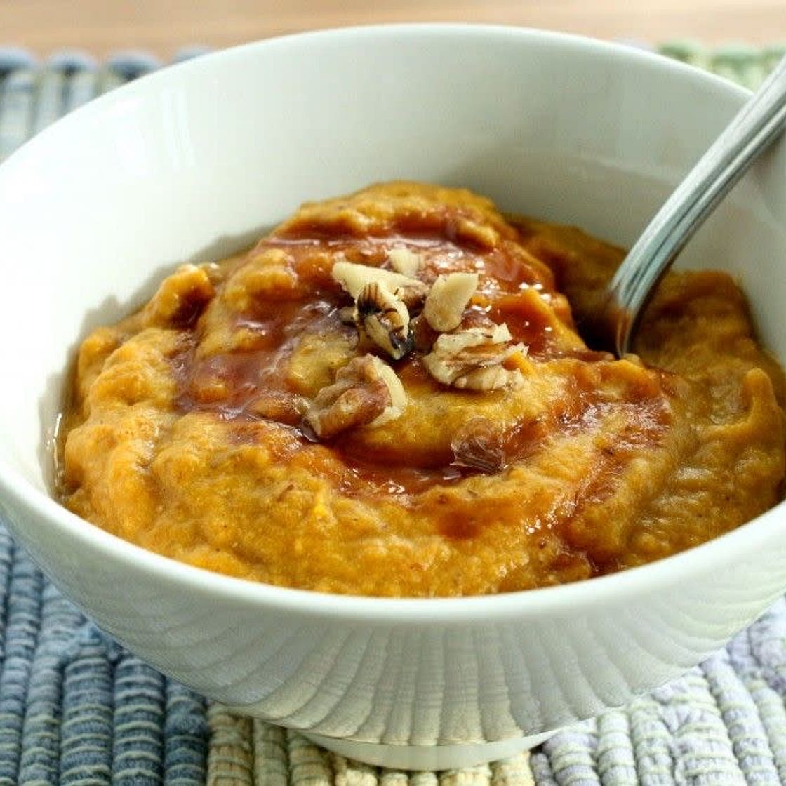 Almond And Pumpkin Breakfast Porridge 