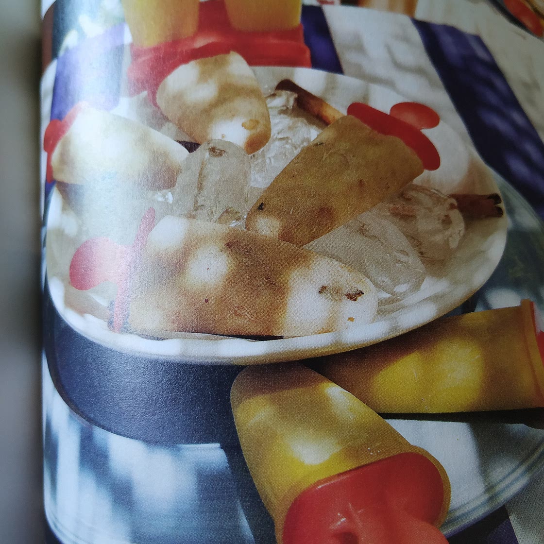 Sorvete de maçã e canela
