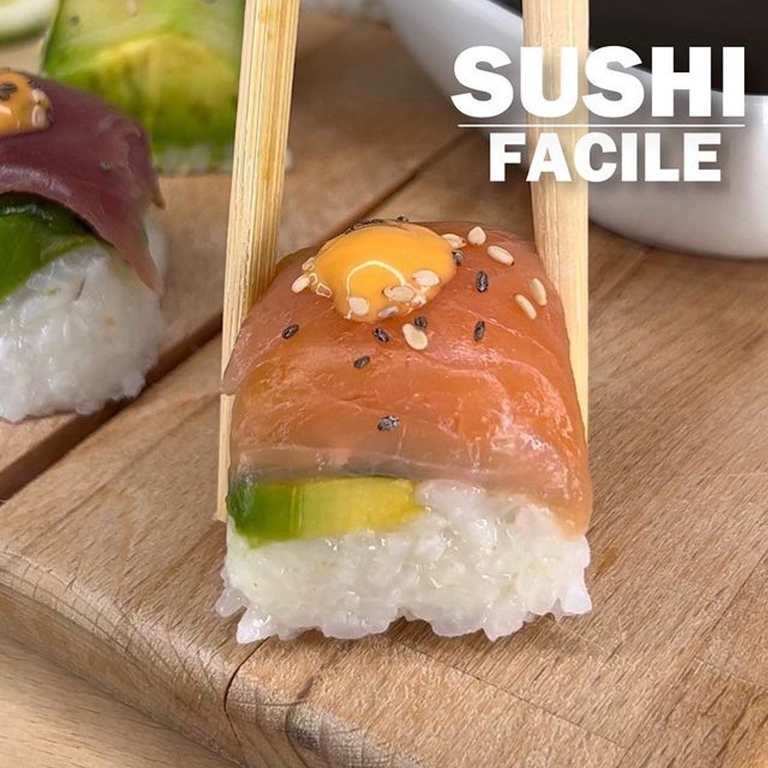 Quadrotti sushi