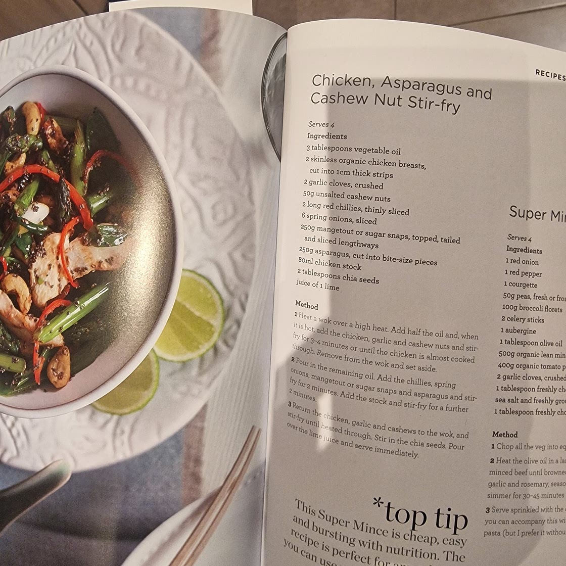 Chicken, Asparagus and
Cashew Nut Stir-fry
