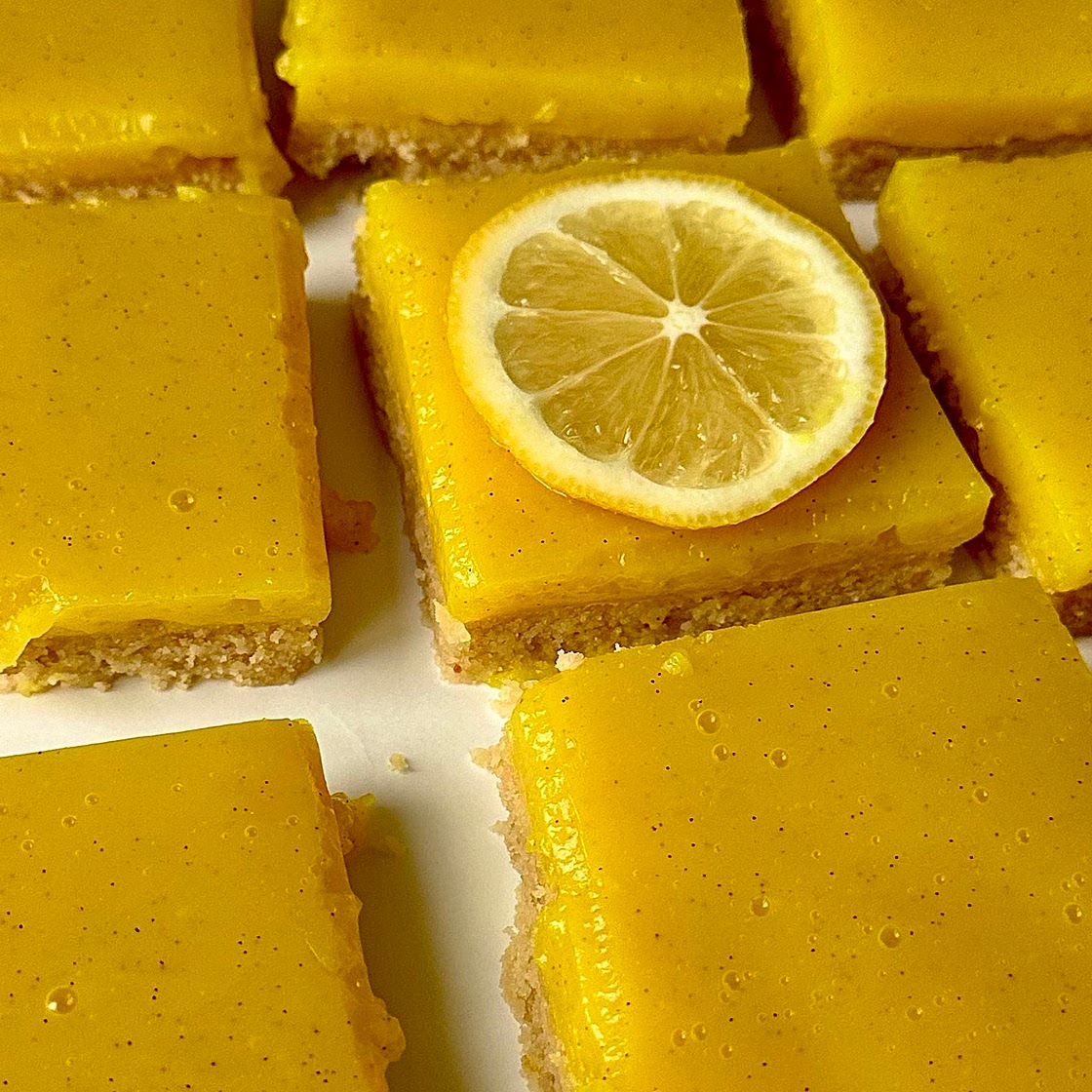  Vegan Lemon Curd Squares 
