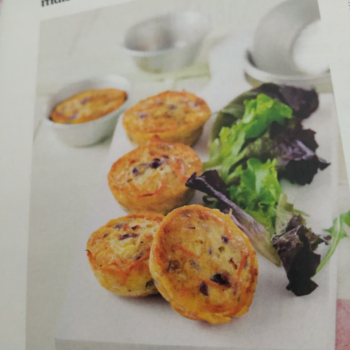 Mini-Frittatas no forno