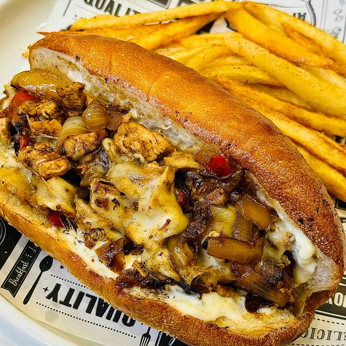 Chicken Cheesesteaks
