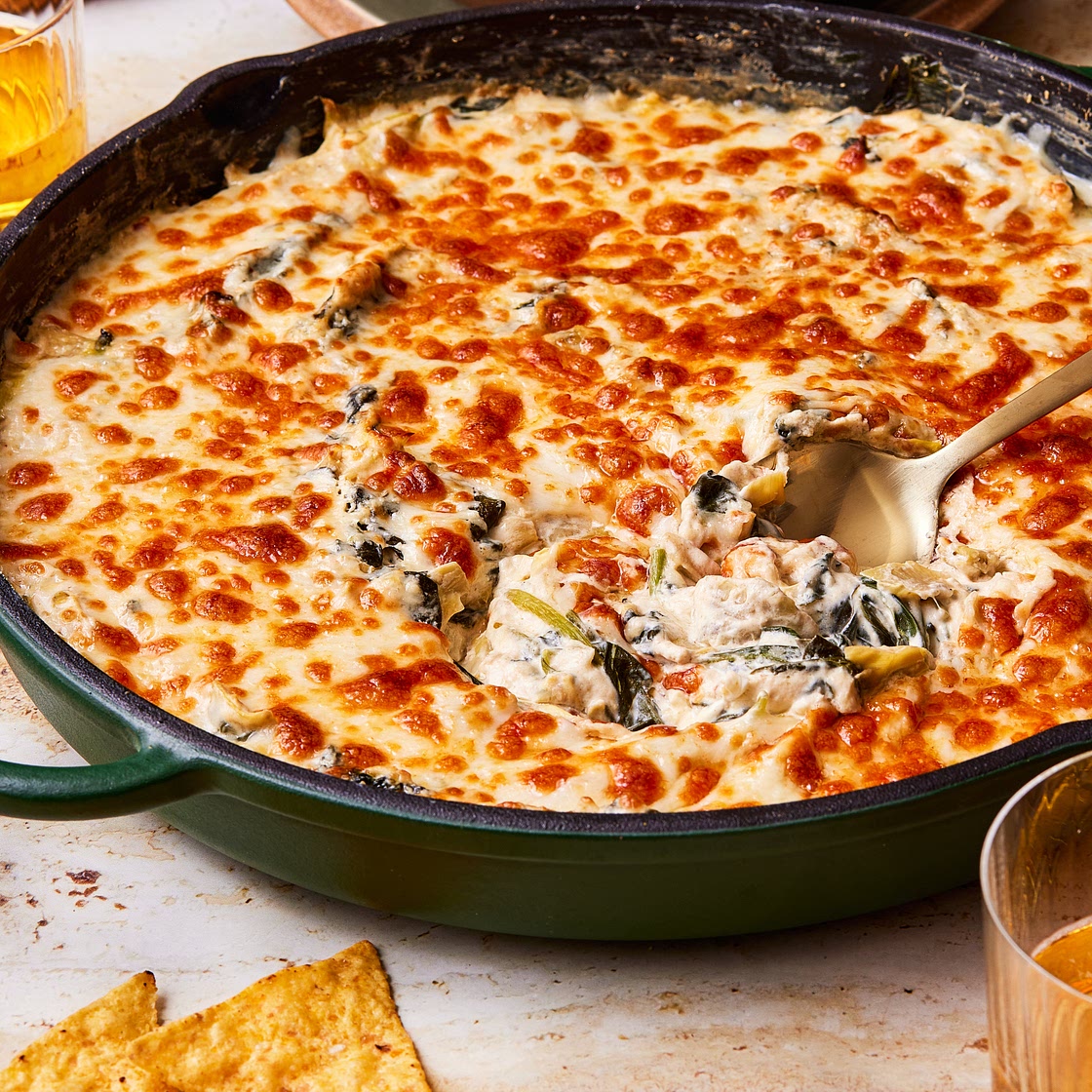 The Ultimate Creamy Spinach Artichoke Dip