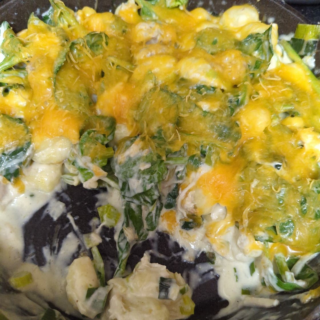 Creamy chicken gnocchi bake recipe