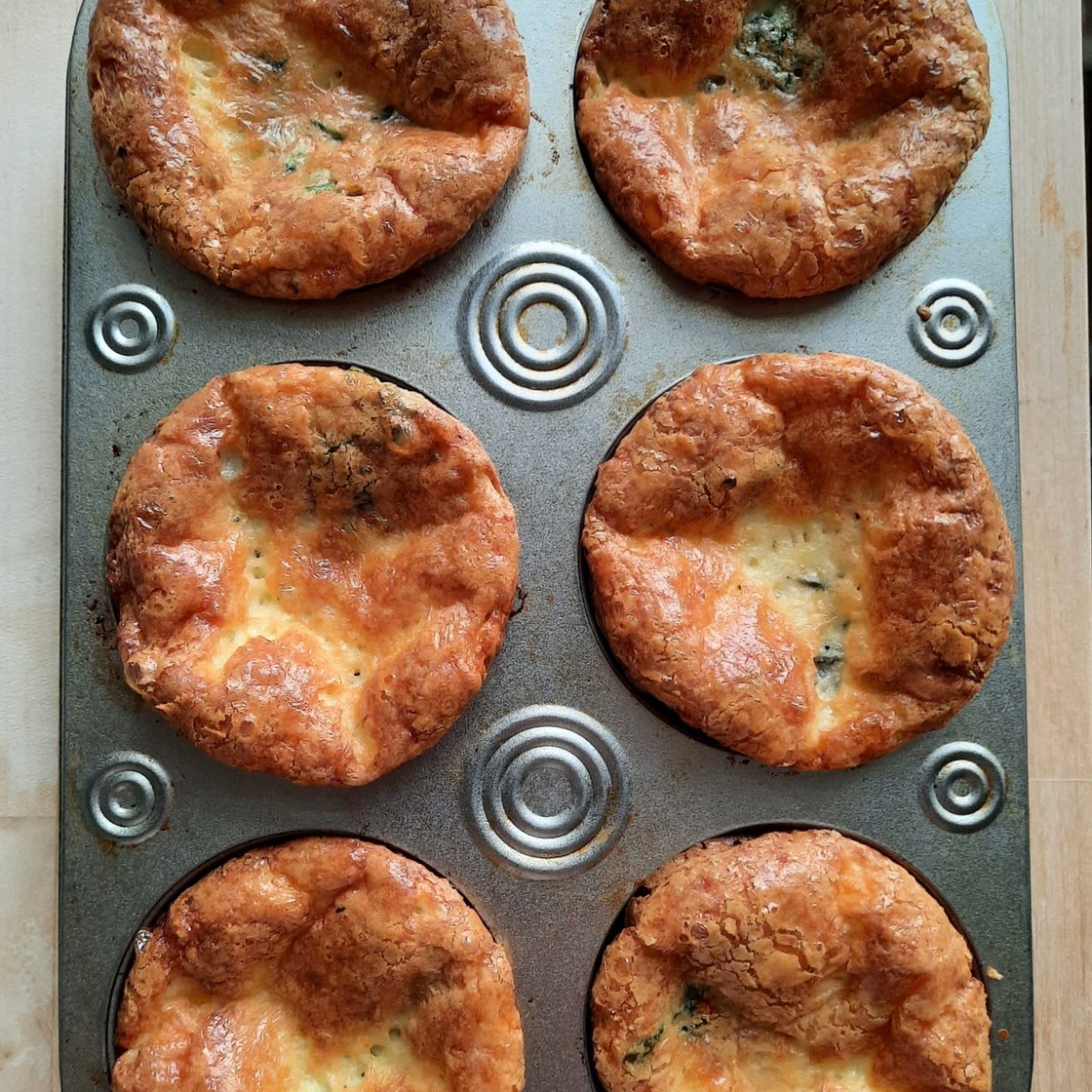Crustless Quiche - Ham and Cheese