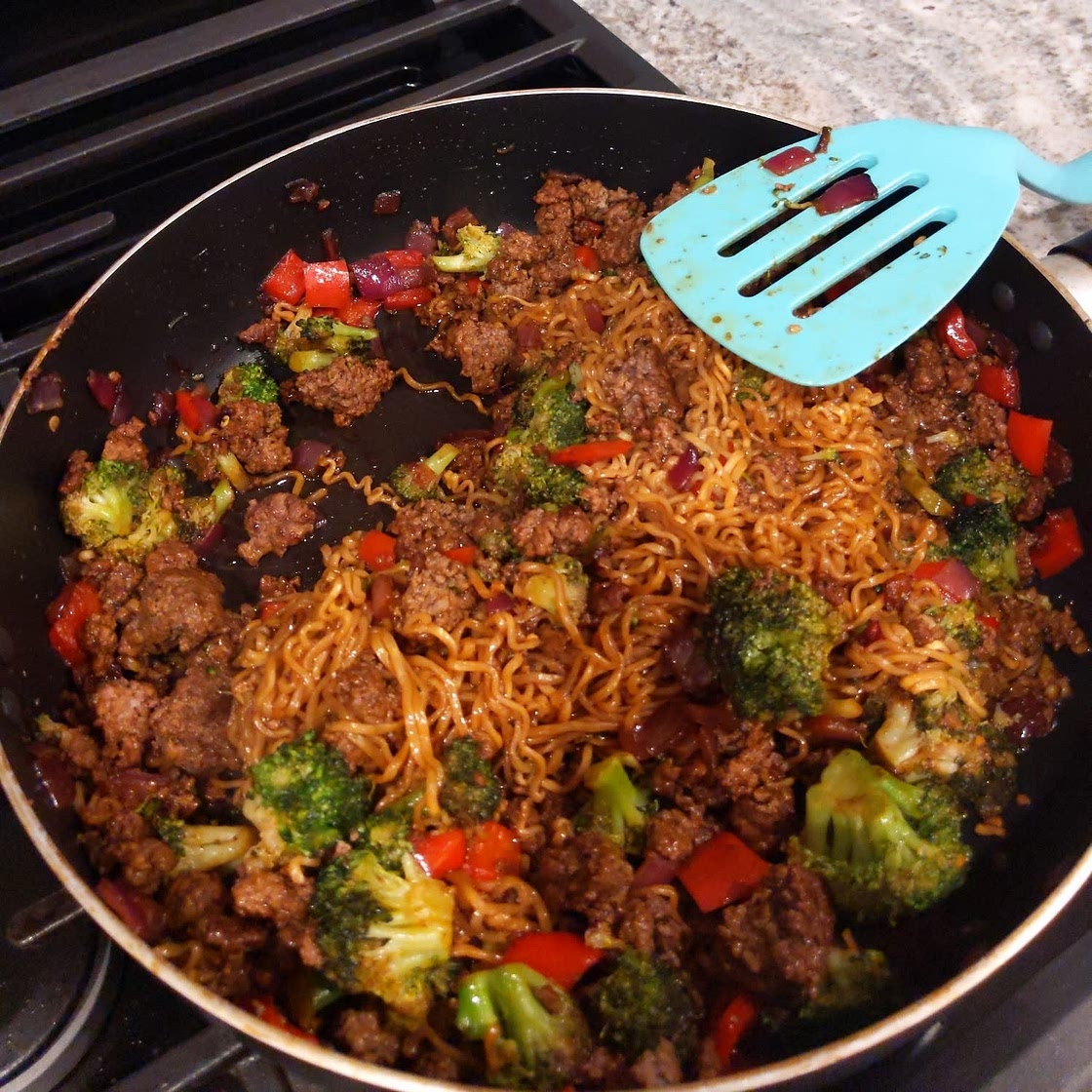 Healthy Beef Ramen Noodles