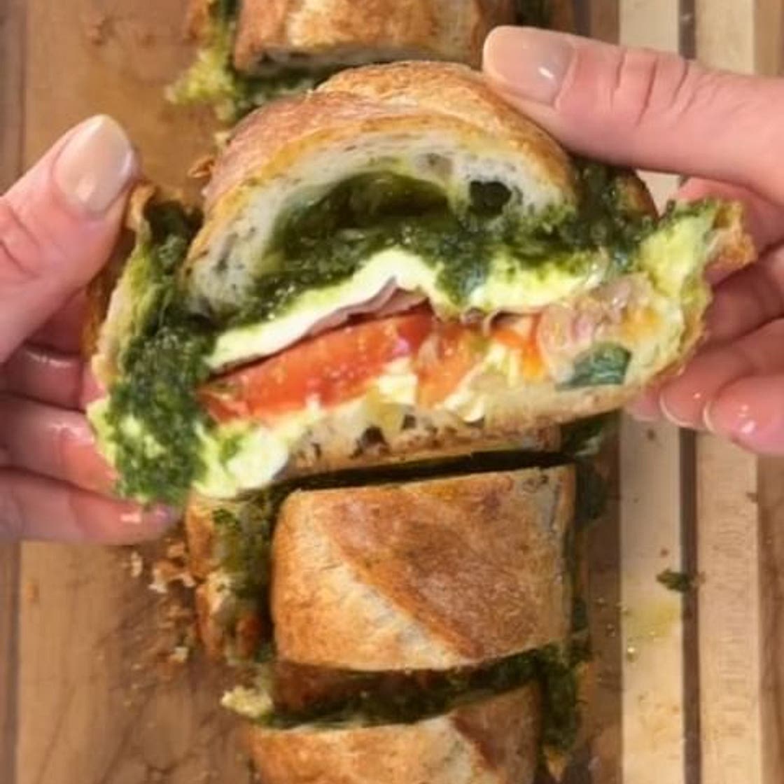 🫒🥘 ITALIAN STUFFED BREAD. 💁‍♀️ Type "Bread" If you Want to Get More