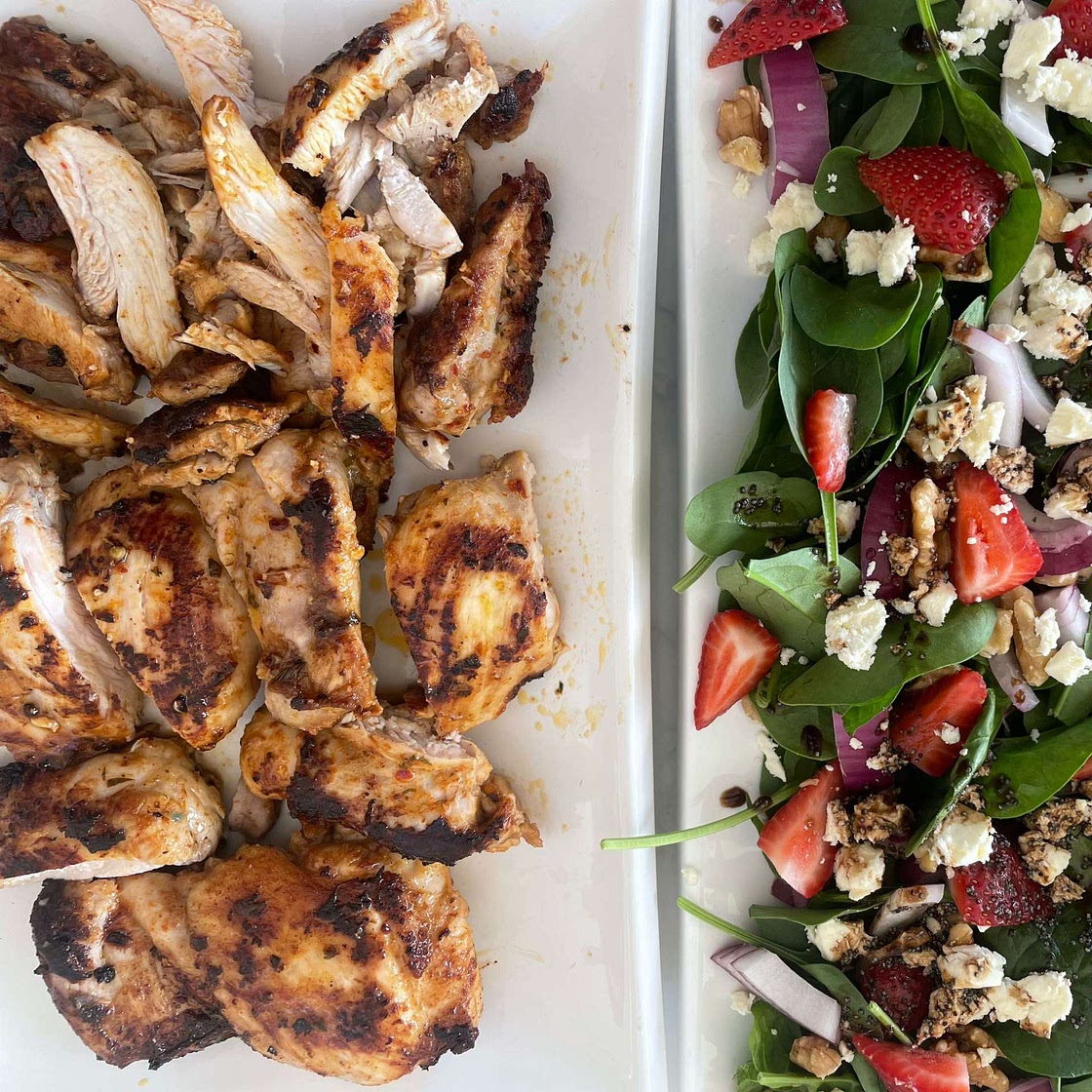 Cilantro Lime Chicken Thighs