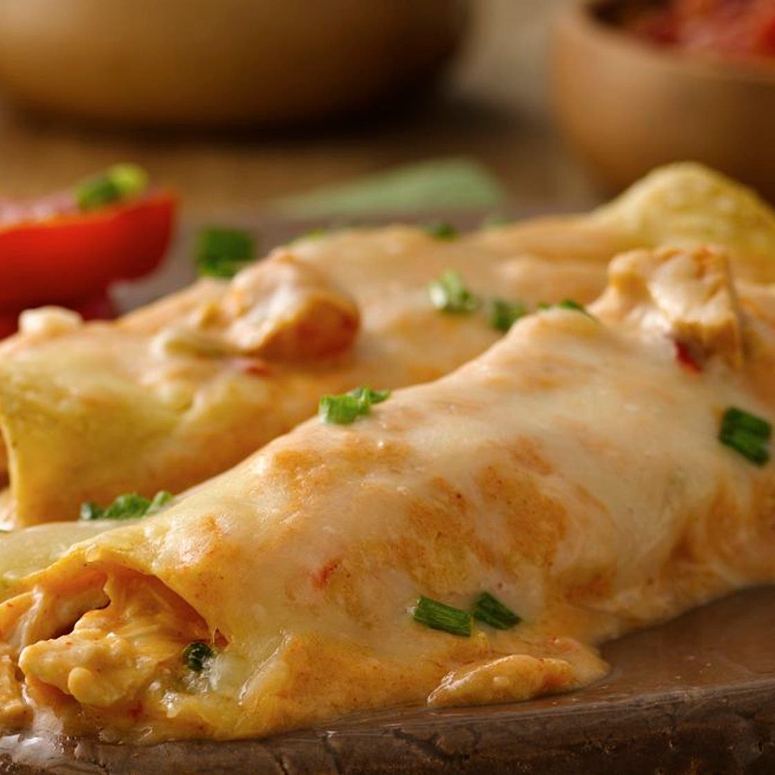 Cheesy Chicken Enchiladas