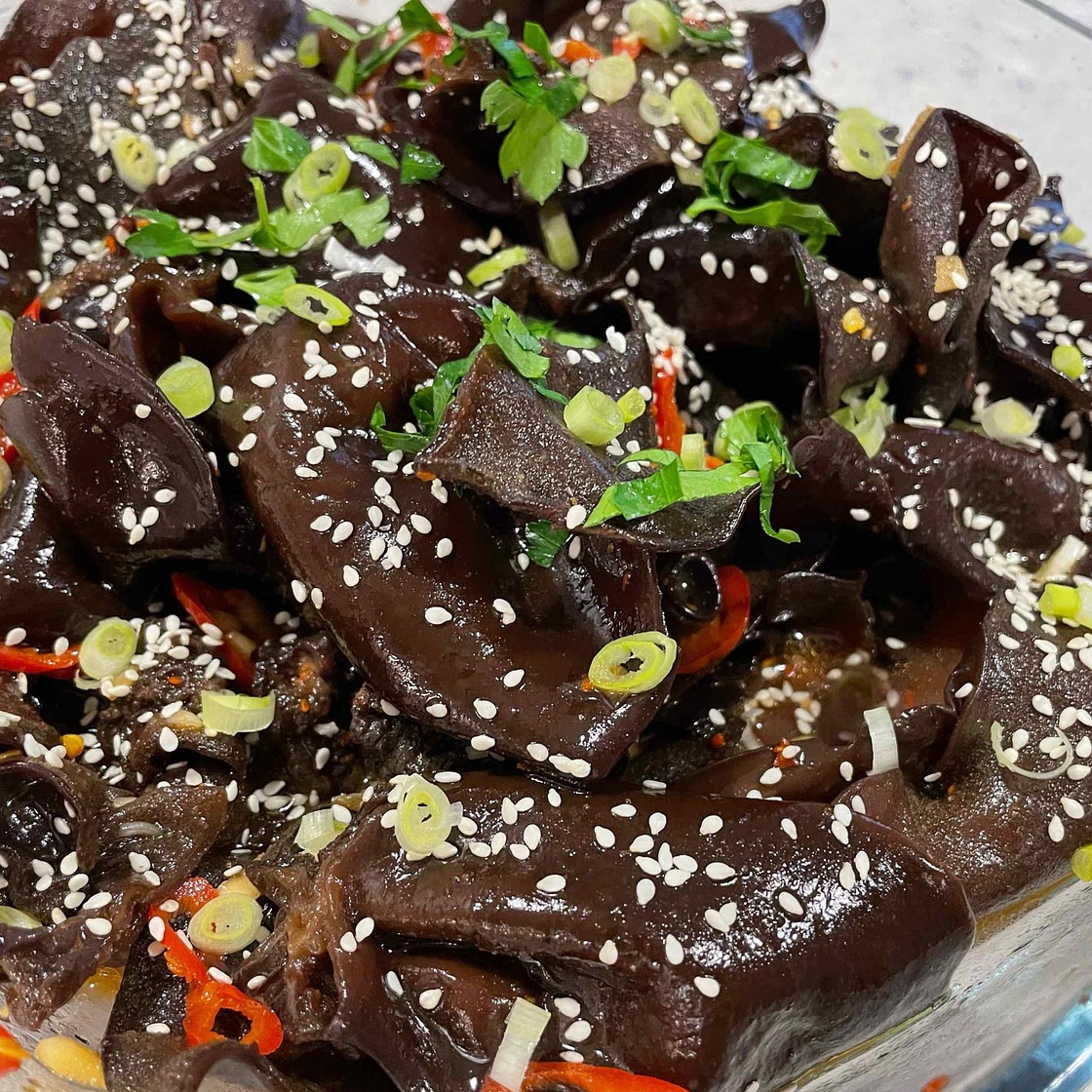 Wood Ear Mushroom Salad