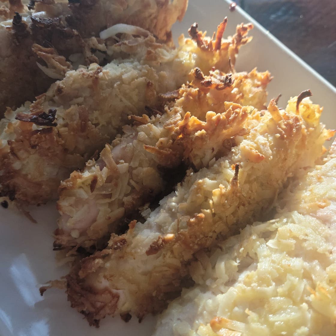 Coconut-Crusted Chicken w/Bang Bang Sauce