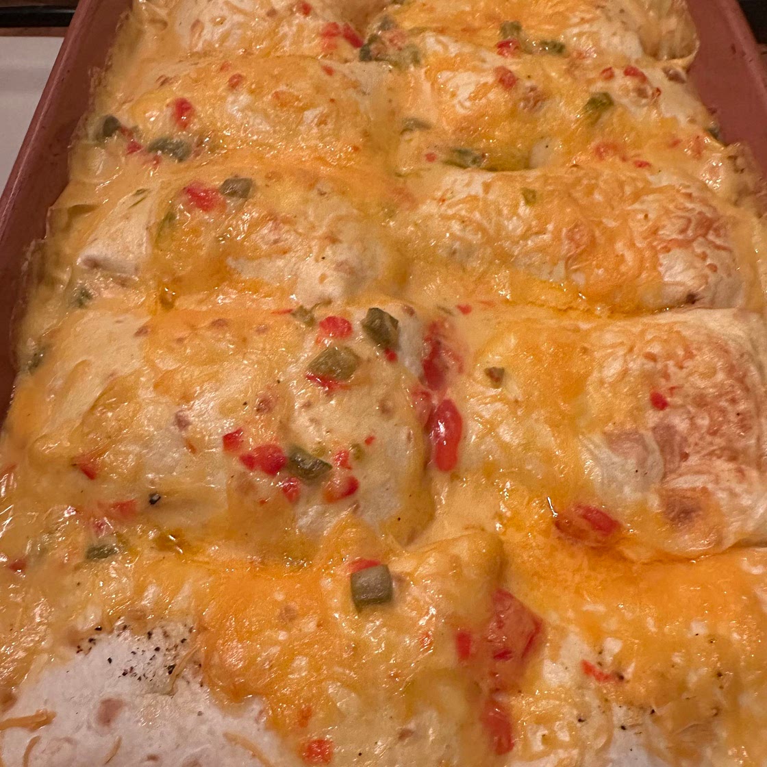 Moms Cheese enchiladas
