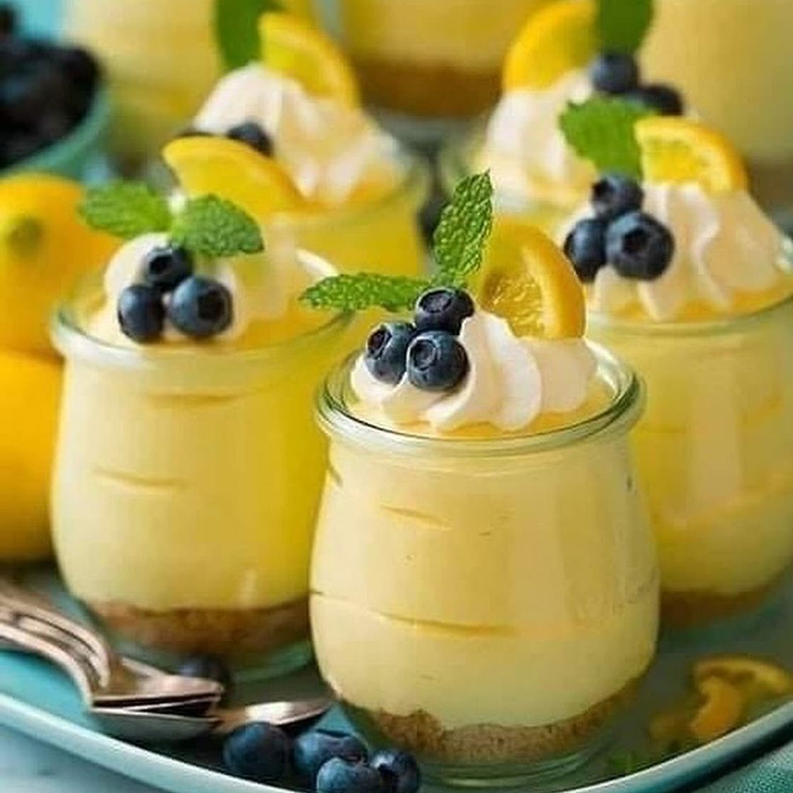 Lemon Cheesecake Mousse 🍋🍋