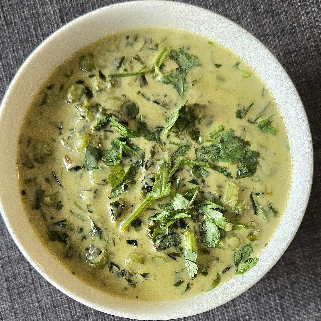 Jain Methi Matar Malai