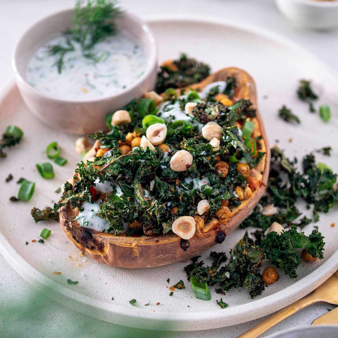 Roasted Sweet Potato Bowl