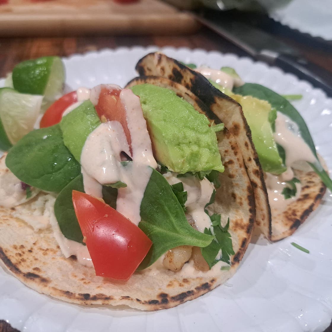 Shrimp Tacos with Best Shrimp Taco Sauce