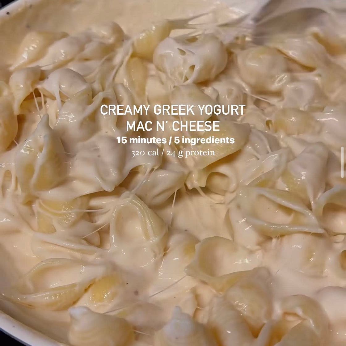 Cream Greek Yogurt Mac n Cheese