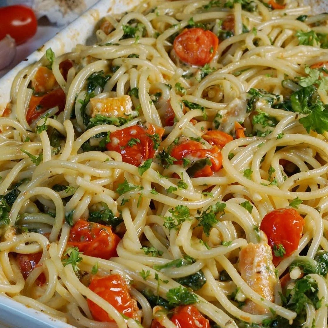Baked Camembert Pasta