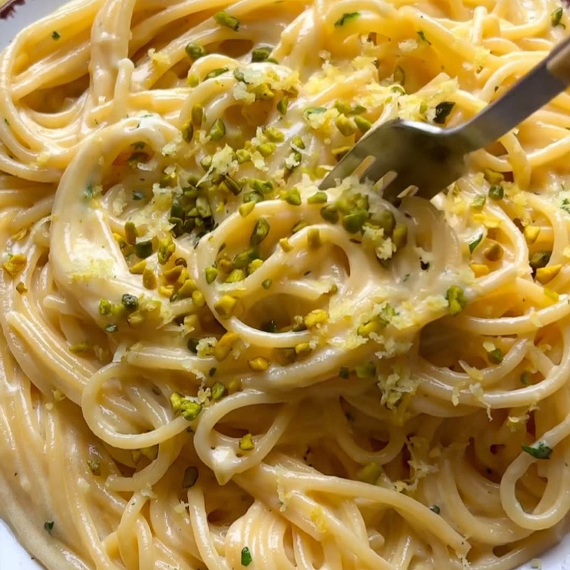 Cremige Zitronenpasta