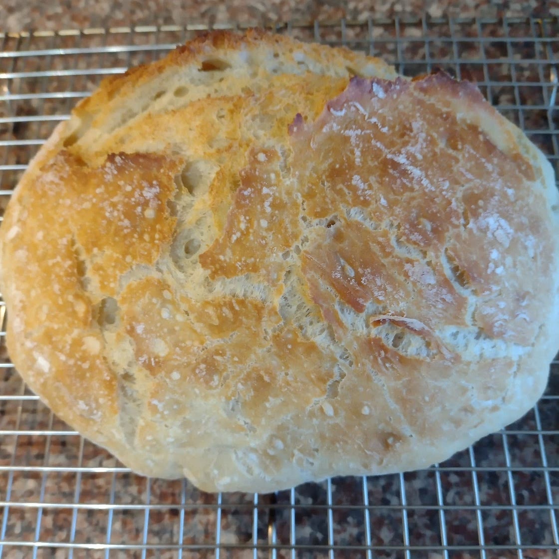 World's Easiest Yeast Bread recipe - Artisan, NO KNEAD
