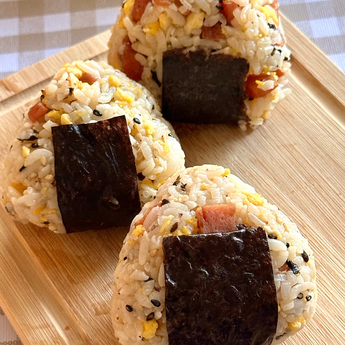 Spam and Egg Onigiri (Rice Ball)