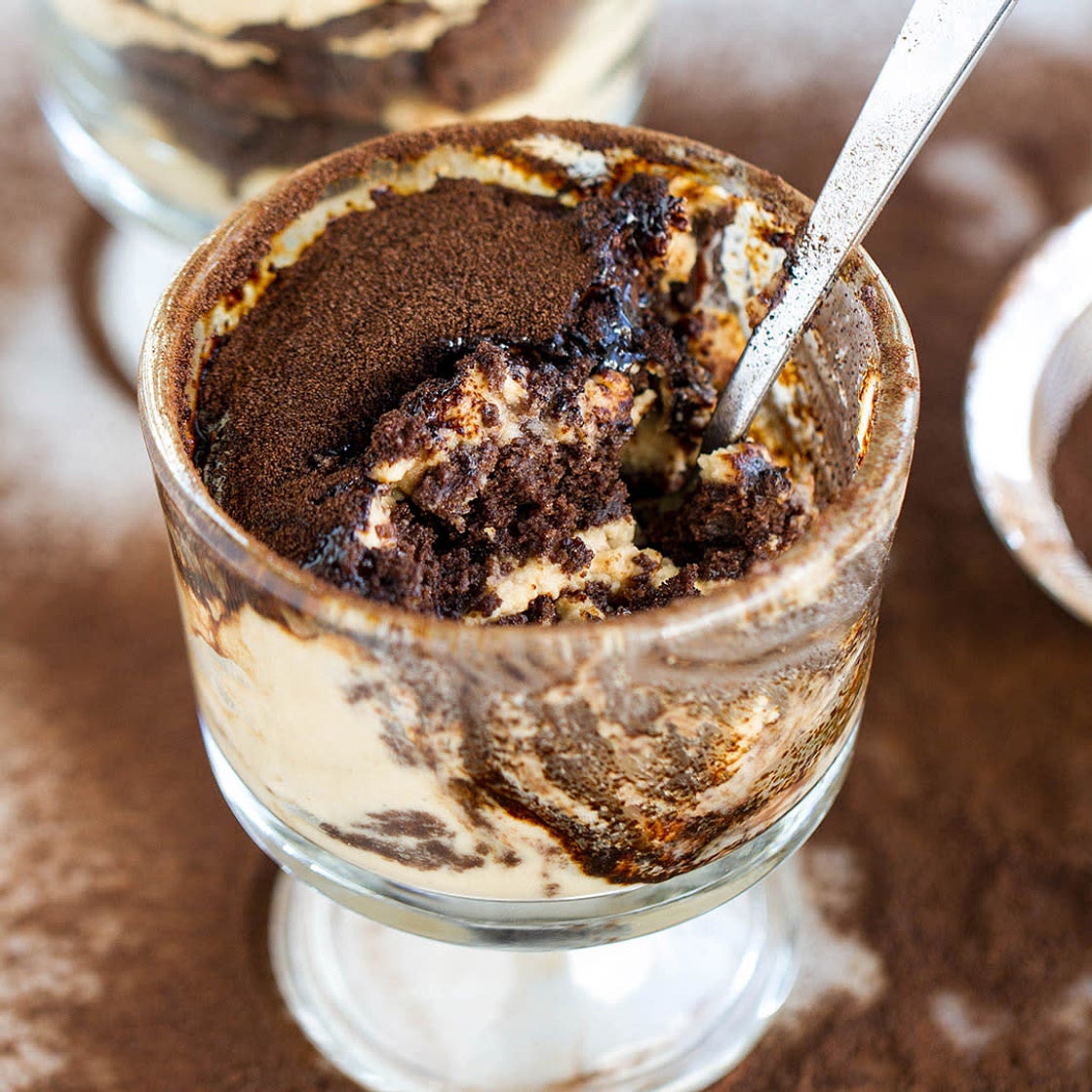 D'licious Brownie Tiramisu