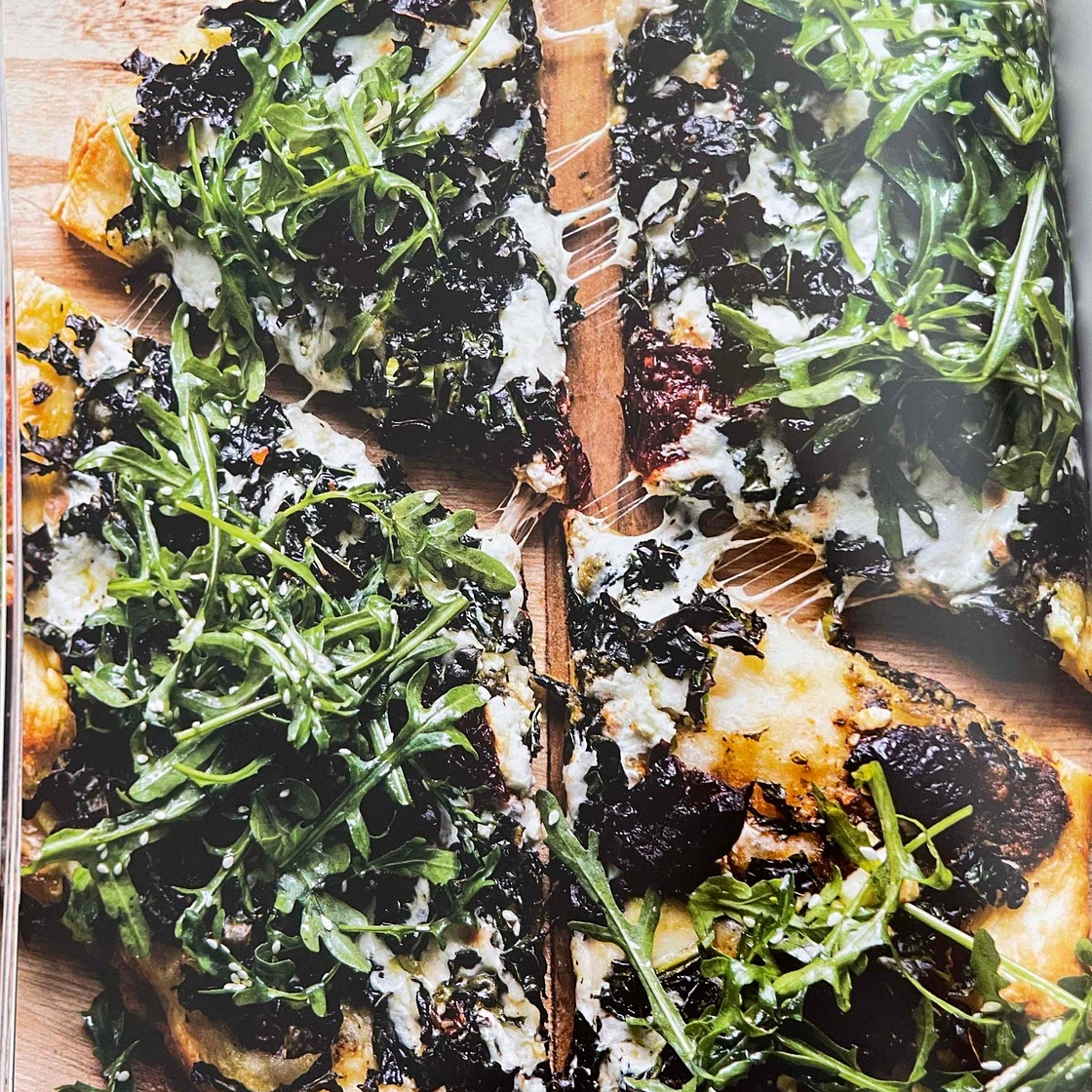 Meanest greenest pizza