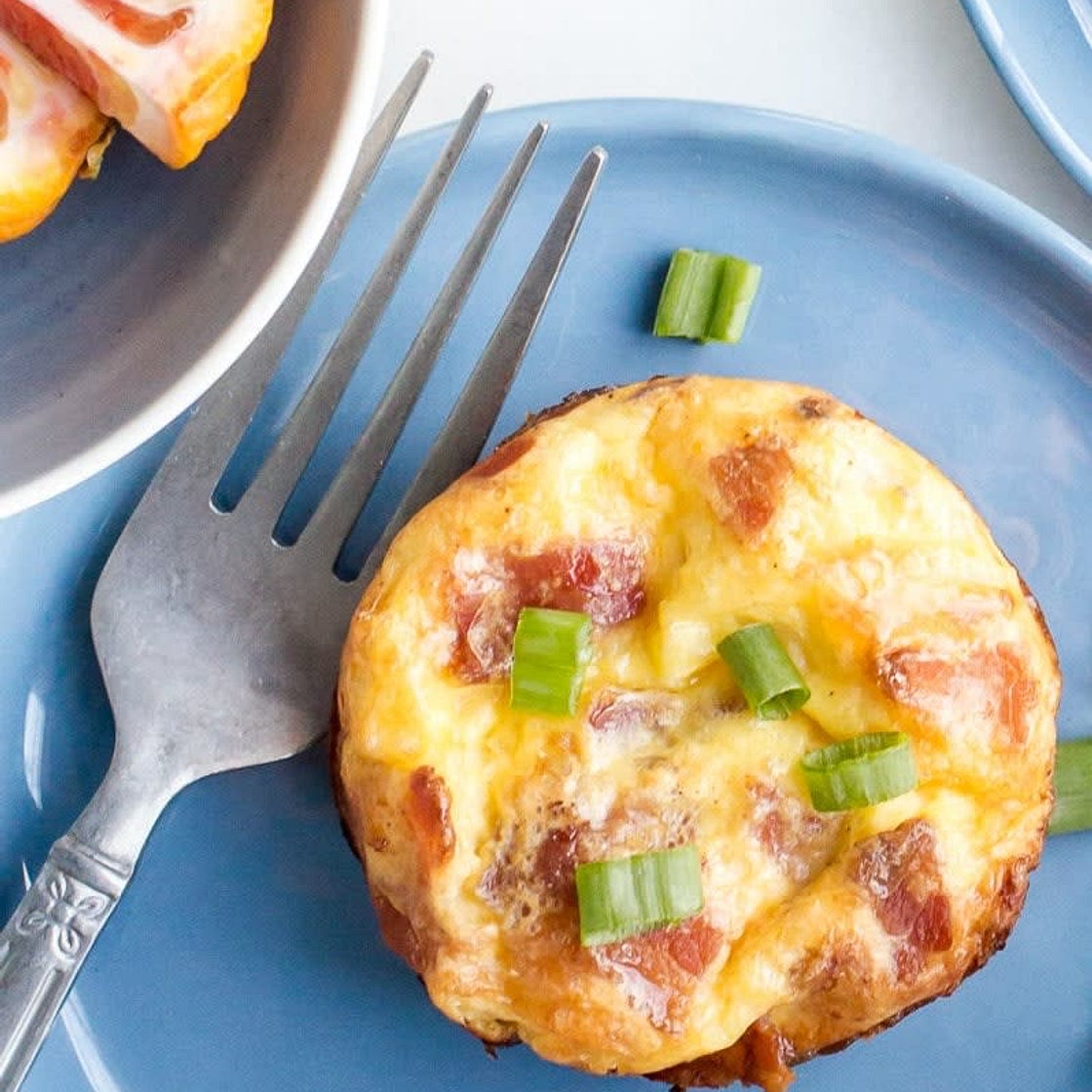 Starbucks Copycat Egg Bites (pepper and onion) 