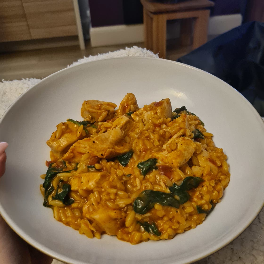One pot chicken orzo