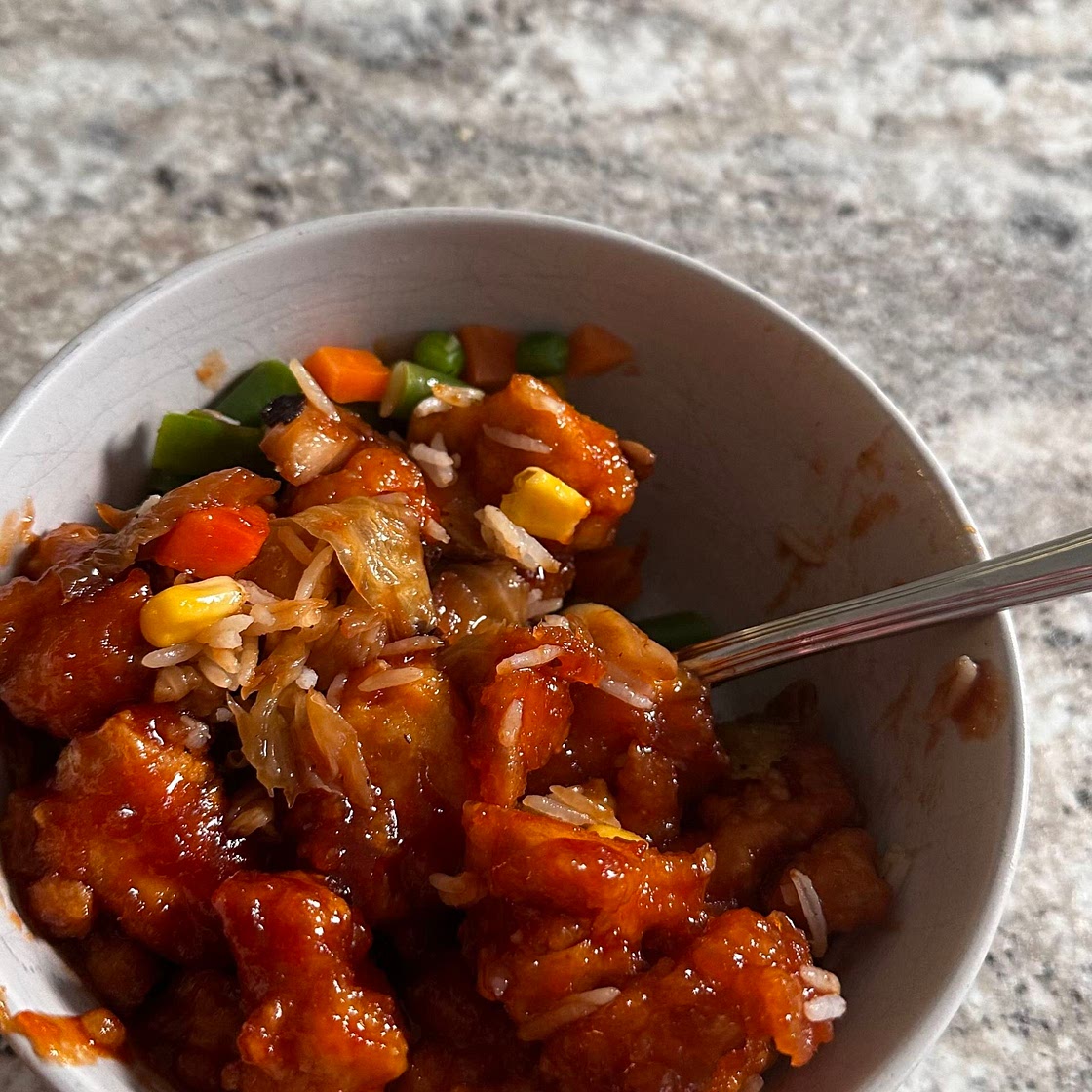Sweet & sour tofu