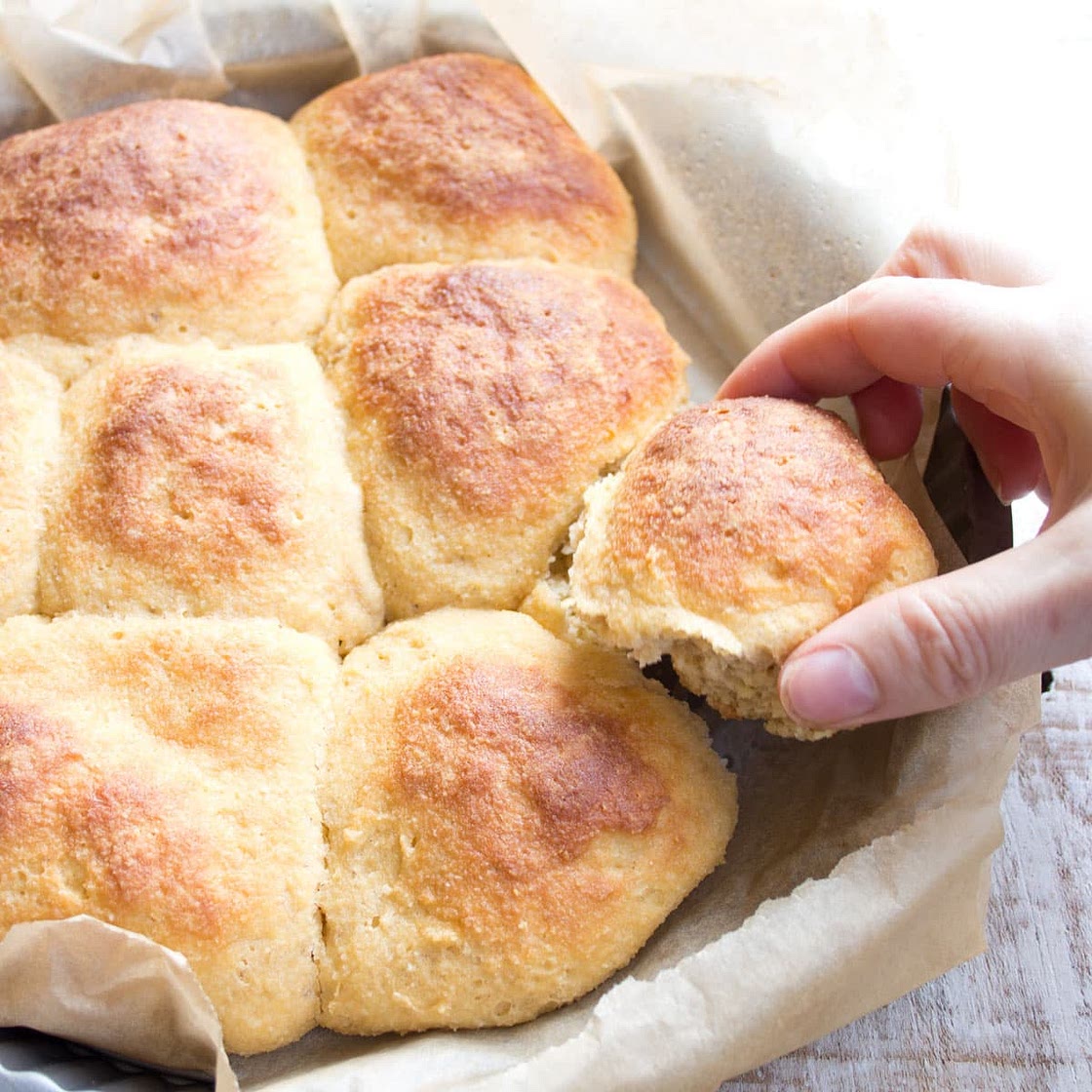 Pull-Apart Keto Bread Rolls